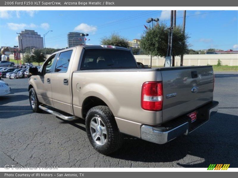 Arizona Beige Metallic / Black 2006 Ford F150 XLT SuperCrew