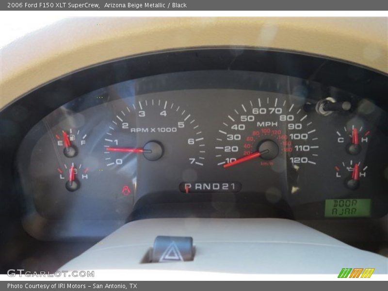 Arizona Beige Metallic / Black 2006 Ford F150 XLT SuperCrew