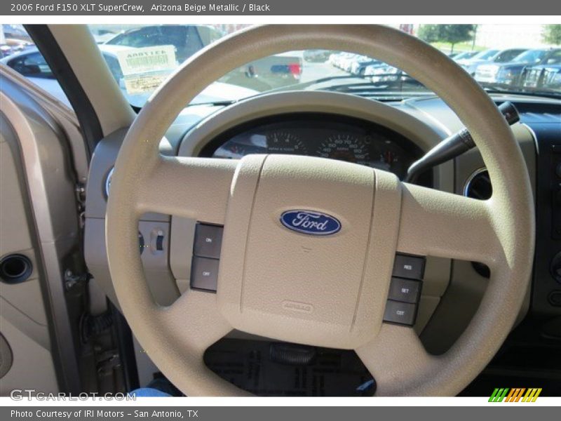 Arizona Beige Metallic / Black 2006 Ford F150 XLT SuperCrew