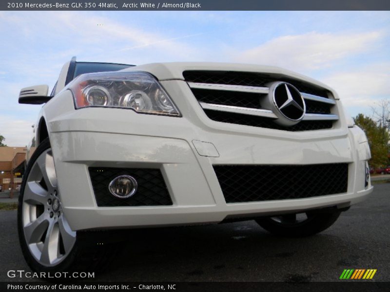 Arctic White / Almond/Black 2010 Mercedes-Benz GLK 350 4Matic