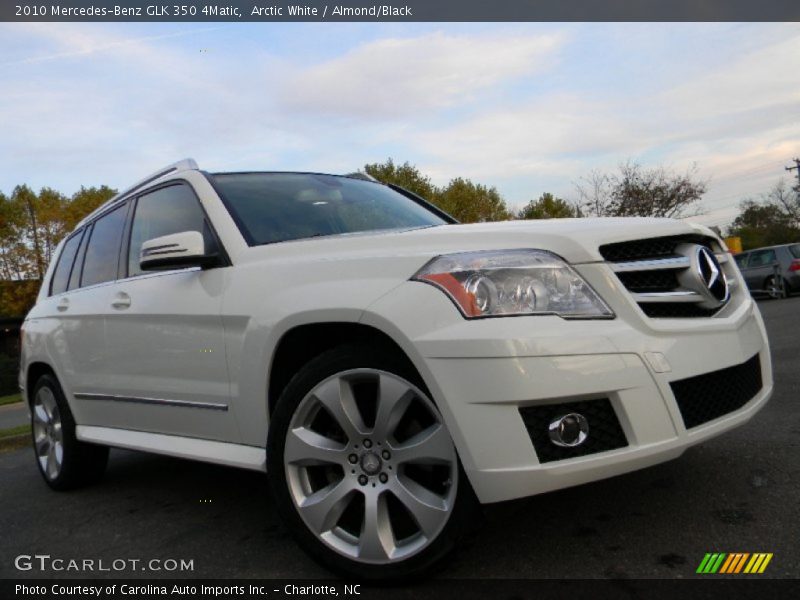 Arctic White / Almond/Black 2010 Mercedes-Benz GLK 350 4Matic
