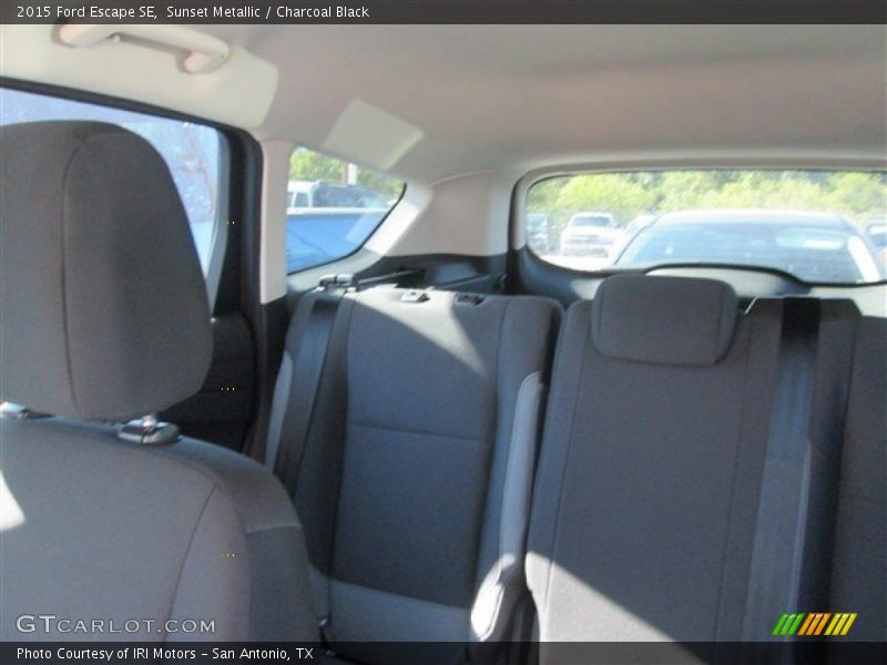 Sunset Metallic / Charcoal Black 2015 Ford Escape SE