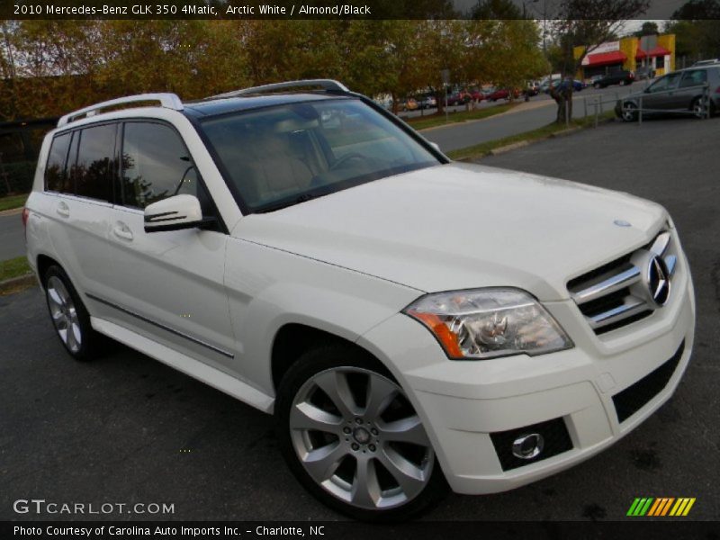 Arctic White / Almond/Black 2010 Mercedes-Benz GLK 350 4Matic
