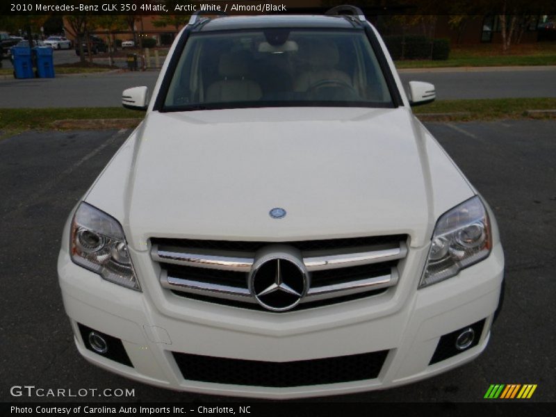 Arctic White / Almond/Black 2010 Mercedes-Benz GLK 350 4Matic