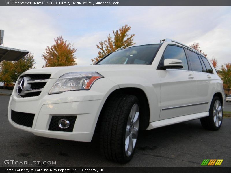 Arctic White / Almond/Black 2010 Mercedes-Benz GLK 350 4Matic