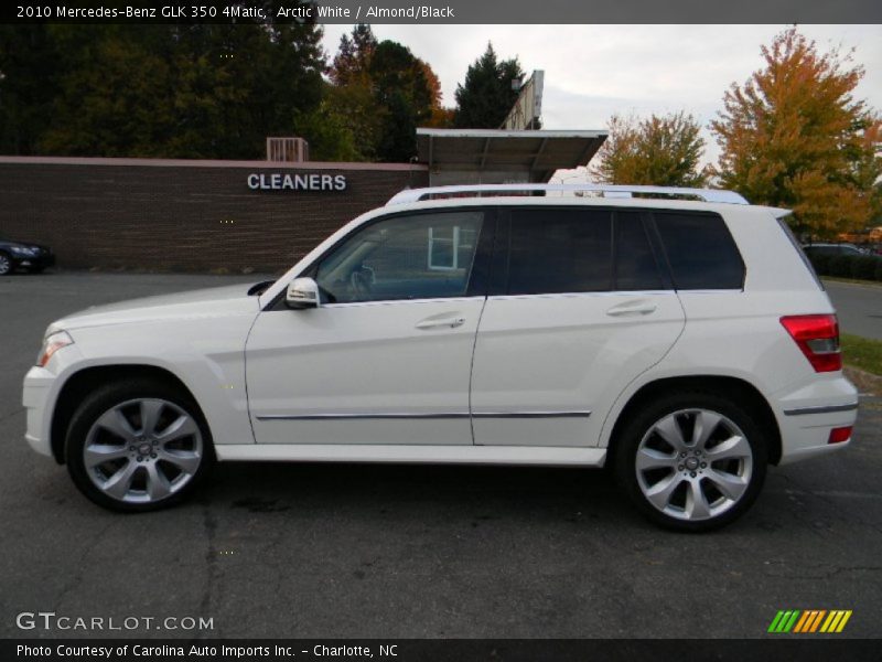 Arctic White / Almond/Black 2010 Mercedes-Benz GLK 350 4Matic