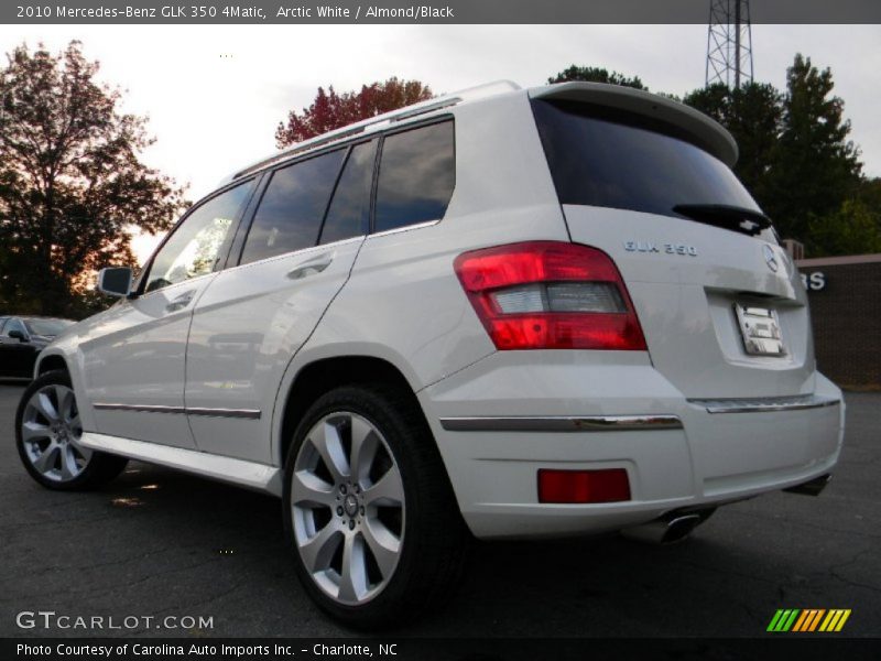 Arctic White / Almond/Black 2010 Mercedes-Benz GLK 350 4Matic