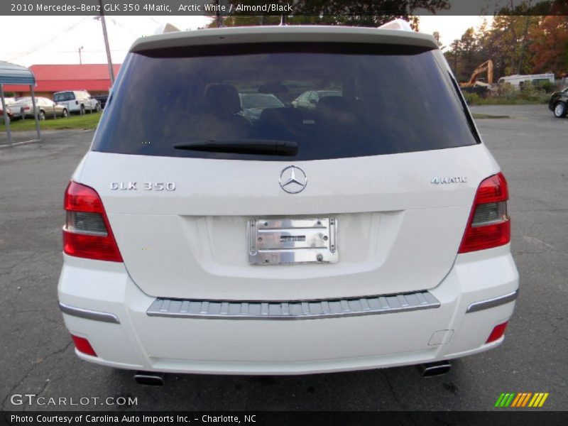 Arctic White / Almond/Black 2010 Mercedes-Benz GLK 350 4Matic