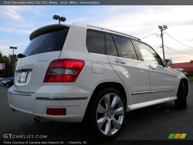 Arctic White / Almond/Black 2010 Mercedes-Benz GLK 350 4Matic