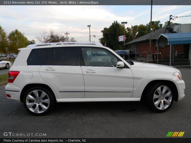 Arctic White / Almond/Black 2010 Mercedes-Benz GLK 350 4Matic