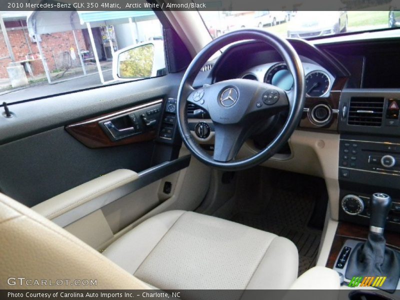 Arctic White / Almond/Black 2010 Mercedes-Benz GLK 350 4Matic