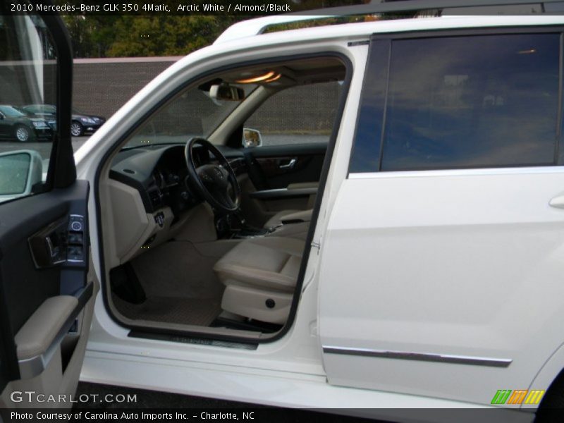 Arctic White / Almond/Black 2010 Mercedes-Benz GLK 350 4Matic