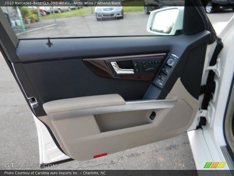 Arctic White / Almond/Black 2010 Mercedes-Benz GLK 350 4Matic