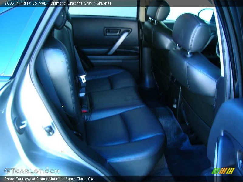 Diamond Graphite Gray / Graphite 2005 Infiniti FX 35 AWD