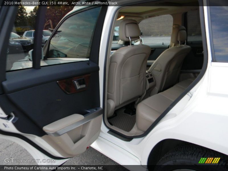 Arctic White / Almond/Black 2010 Mercedes-Benz GLK 350 4Matic