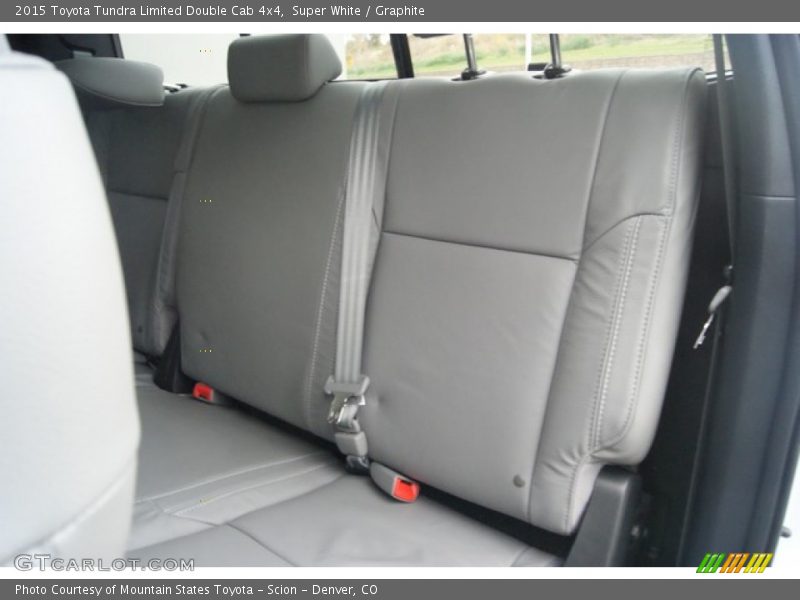 Super White / Graphite 2015 Toyota Tundra Limited Double Cab 4x4