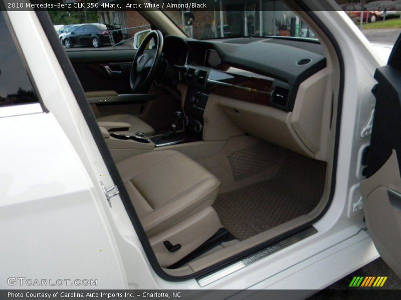 Arctic White / Almond/Black 2010 Mercedes-Benz GLK 350 4Matic