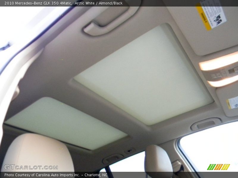 Arctic White / Almond/Black 2010 Mercedes-Benz GLK 350 4Matic