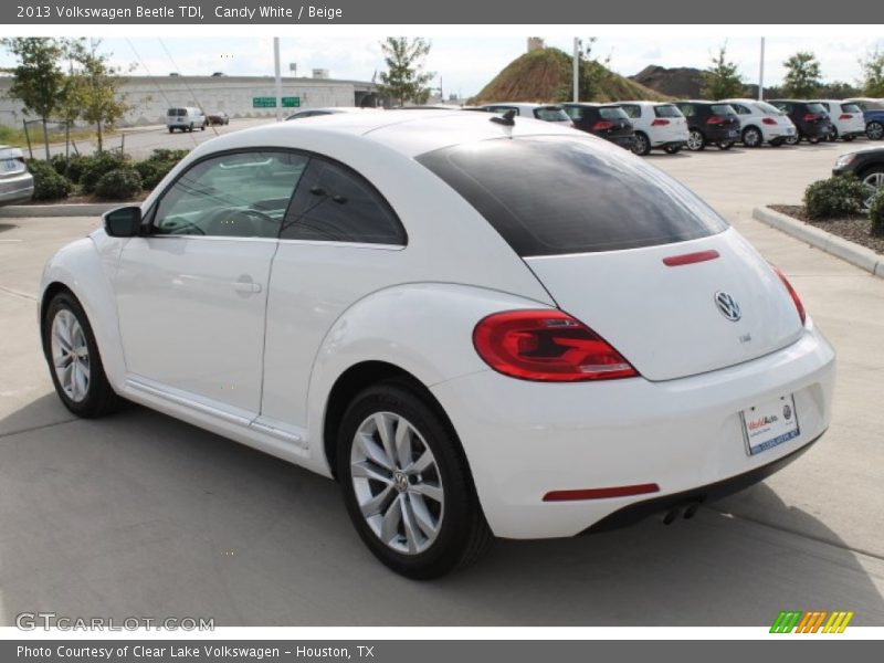 Candy White / Beige 2013 Volkswagen Beetle TDI