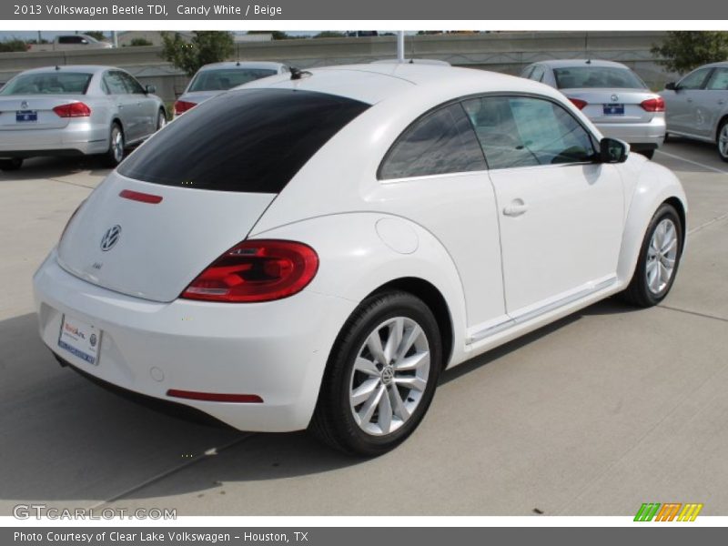 Candy White / Beige 2013 Volkswagen Beetle TDI
