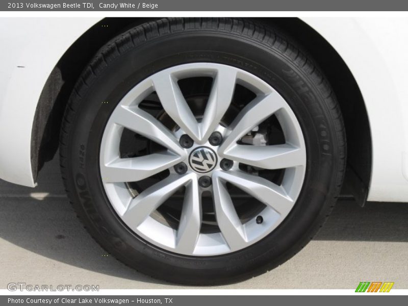 Candy White / Beige 2013 Volkswagen Beetle TDI