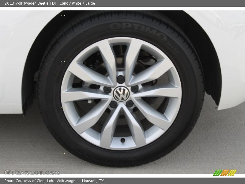 Candy White / Beige 2013 Volkswagen Beetle TDI