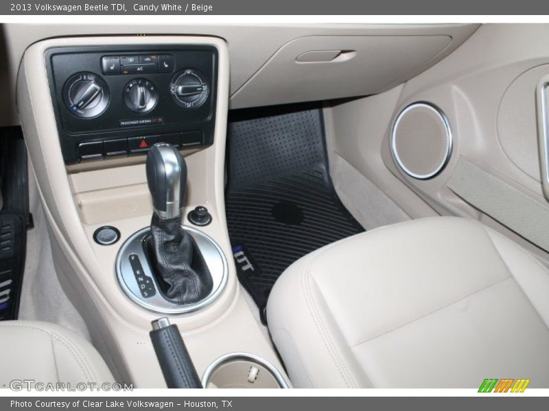 Candy White / Beige 2013 Volkswagen Beetle TDI