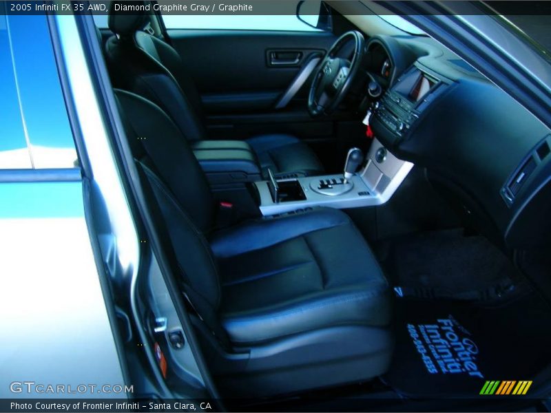 Diamond Graphite Gray / Graphite 2005 Infiniti FX 35 AWD