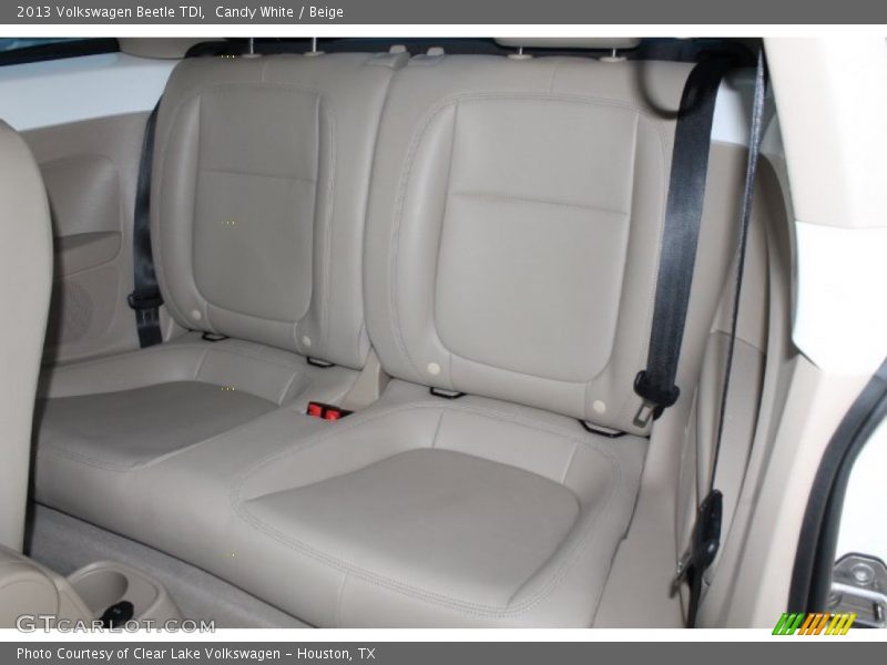 Candy White / Beige 2013 Volkswagen Beetle TDI