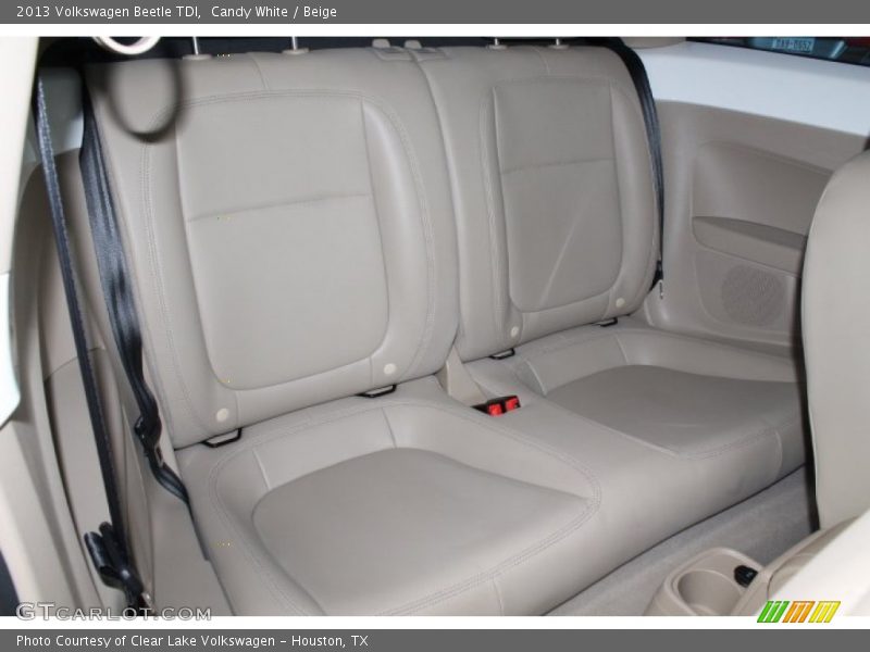 Candy White / Beige 2013 Volkswagen Beetle TDI