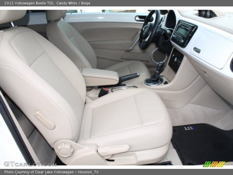 Candy White / Beige 2013 Volkswagen Beetle TDI