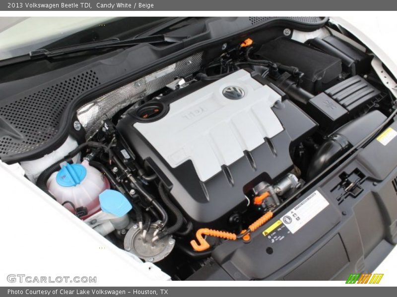 Candy White / Beige 2013 Volkswagen Beetle TDI
