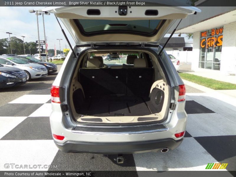 Bright Silver Metallic / Black/Light Frost Beige 2011 Jeep Grand Cherokee Limited