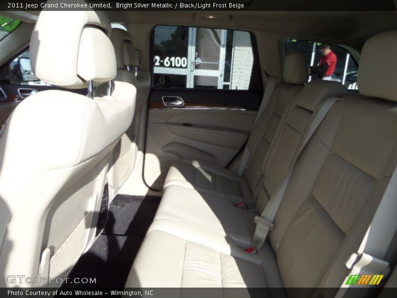 Bright Silver Metallic / Black/Light Frost Beige 2011 Jeep Grand Cherokee Limited