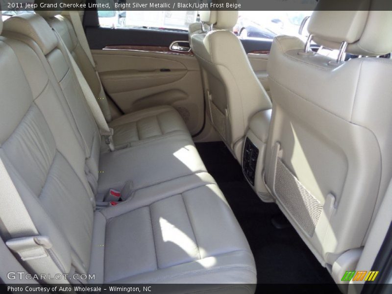 Bright Silver Metallic / Black/Light Frost Beige 2011 Jeep Grand Cherokee Limited