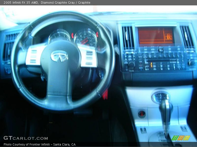 Diamond Graphite Gray / Graphite 2005 Infiniti FX 35 AWD