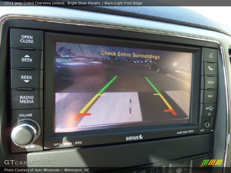 Bright Silver Metallic / Black/Light Frost Beige 2011 Jeep Grand Cherokee Limited