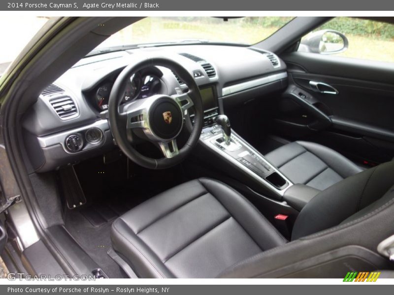 2014 Cayman S Black Interior