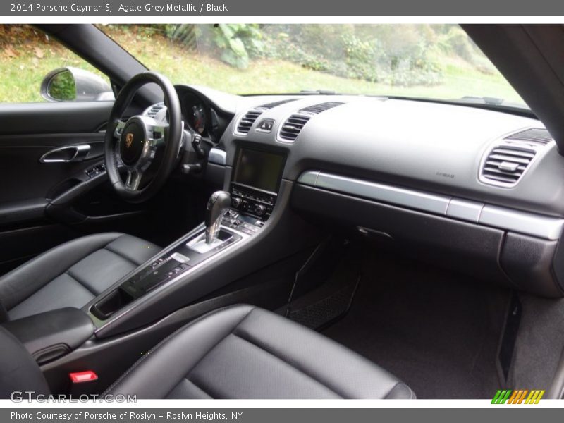 Agate Grey Metallic / Black 2014 Porsche Cayman S