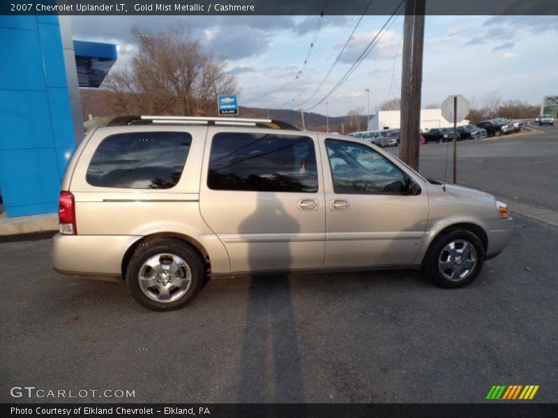 Gold Mist Metallic / Cashmere 2007 Chevrolet Uplander LT