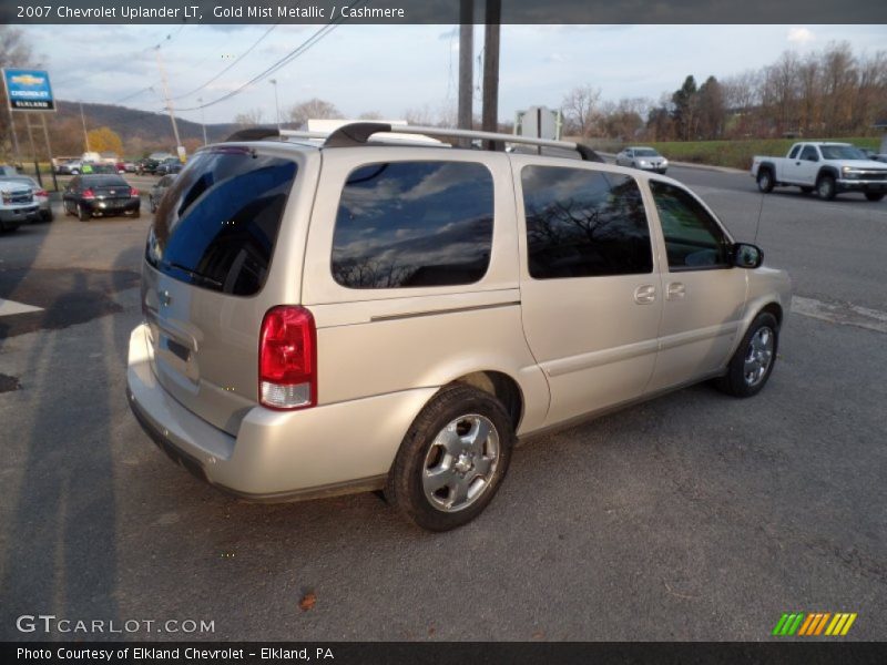 Gold Mist Metallic / Cashmere 2007 Chevrolet Uplander LT