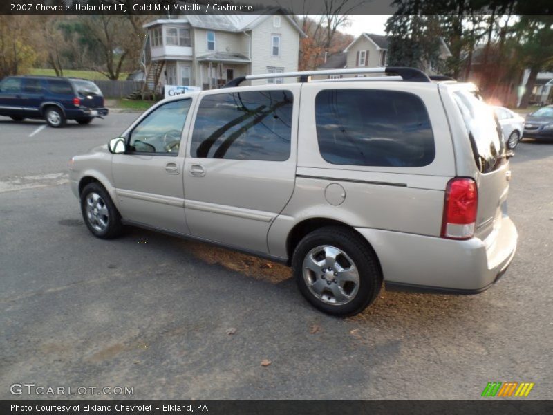 Gold Mist Metallic / Cashmere 2007 Chevrolet Uplander LT