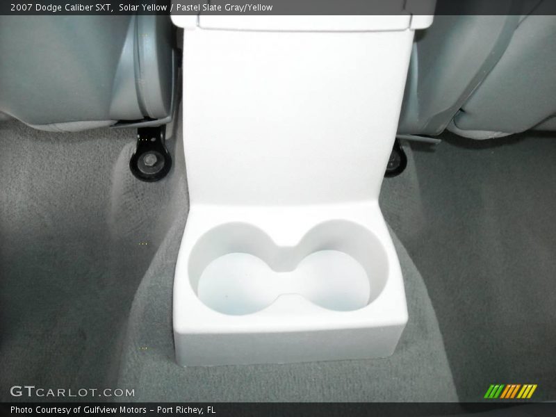 Solar Yellow / Pastel Slate Gray/Yellow 2007 Dodge Caliber SXT