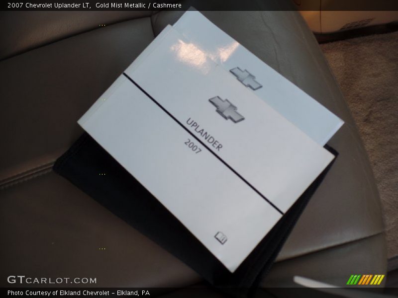 Gold Mist Metallic / Cashmere 2007 Chevrolet Uplander LT