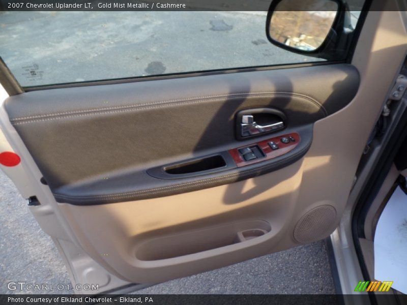 Gold Mist Metallic / Cashmere 2007 Chevrolet Uplander LT