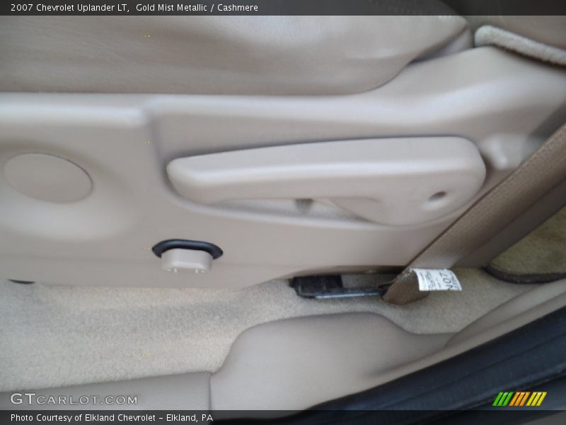 Gold Mist Metallic / Cashmere 2007 Chevrolet Uplander LT