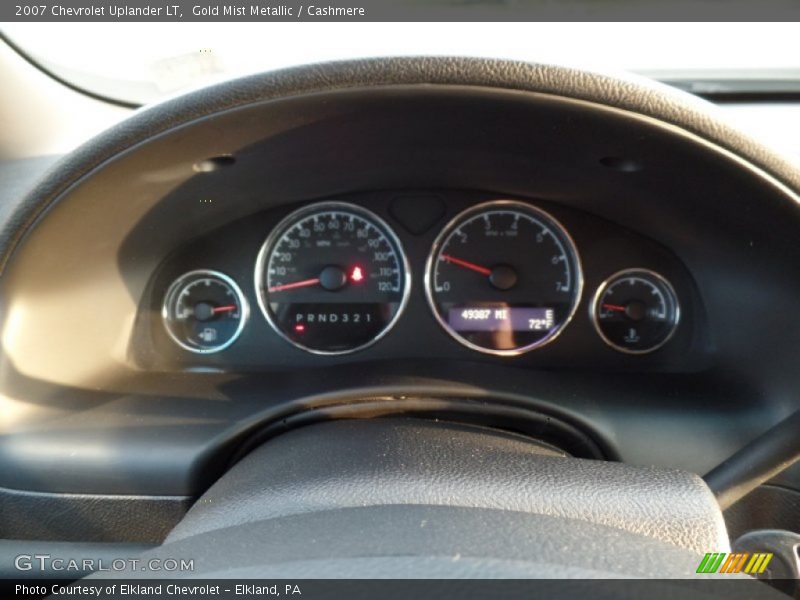 Gold Mist Metallic / Cashmere 2007 Chevrolet Uplander LT