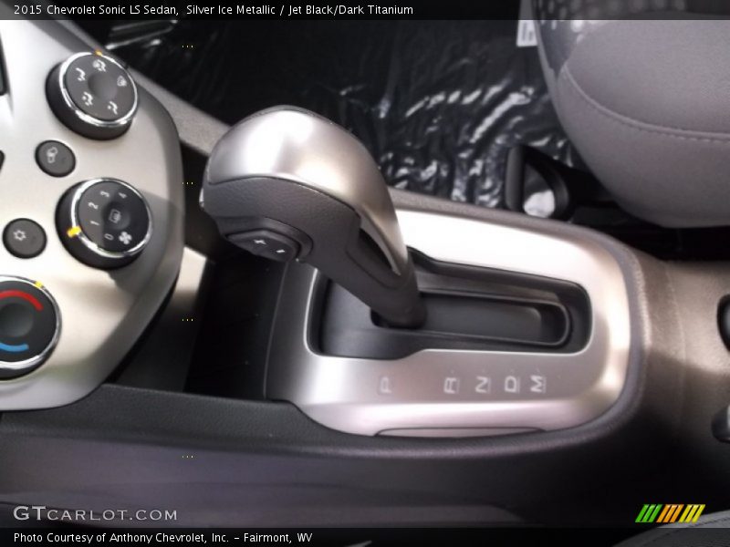 Silver Ice Metallic / Jet Black/Dark Titanium 2015 Chevrolet Sonic LS Sedan