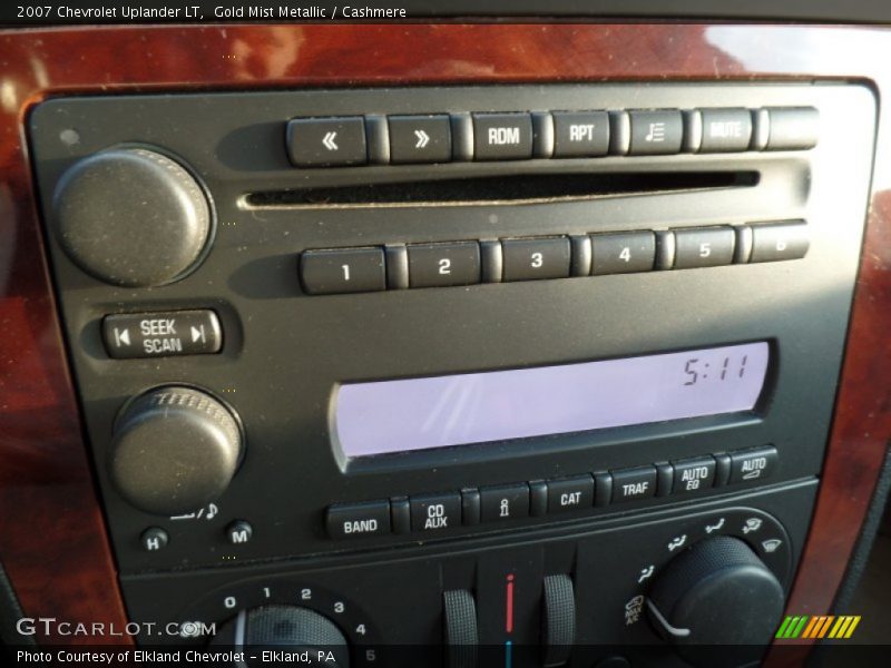 Gold Mist Metallic / Cashmere 2007 Chevrolet Uplander LT