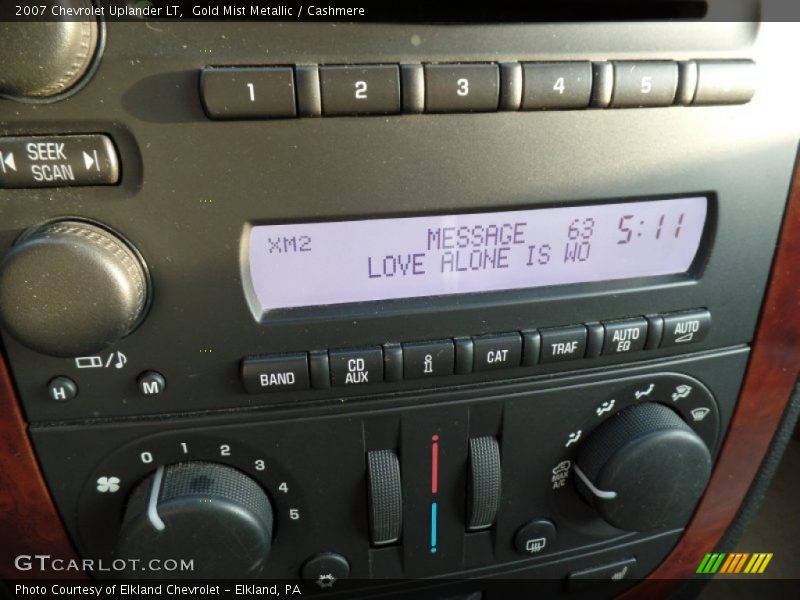 Gold Mist Metallic / Cashmere 2007 Chevrolet Uplander LT